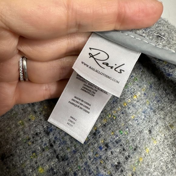 RAILS x Revolve Turner Jacket in Lime Cobalt Smoke‎ Sz S - Picture 11 of 13